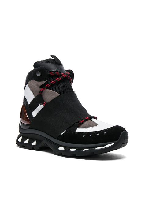 givenchy runway calf leather high top trainers|Givenchy paris sneakers.